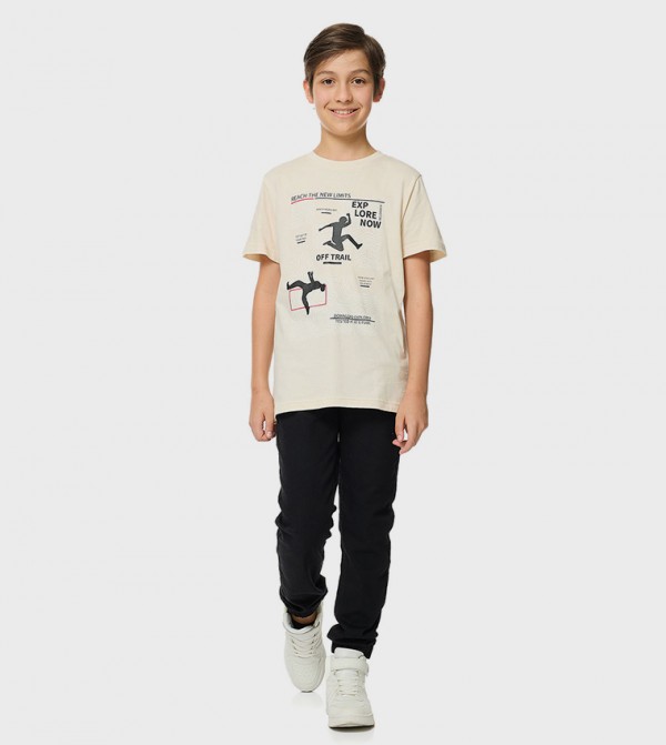 R&B R&B - Beige T-shirts