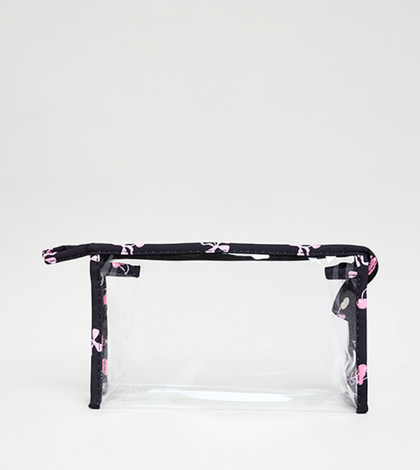 R&B  Cosmetic Bags - Black Cosmetic Organizers