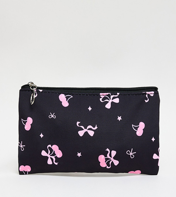 R&B  Cosmetic Bags - Black Cosmetic Organizers