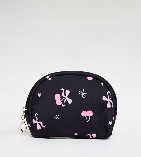 R&B  Cosmetic Bags - Black Cosmetic Organizers