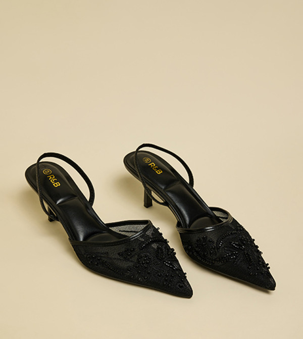 R&B R&B - Black Pumps