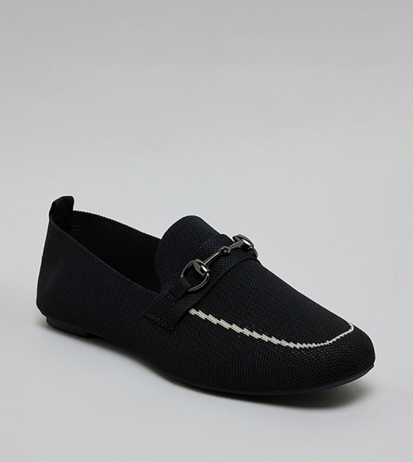 R&B  Loafers & Mocassins - Black undefined