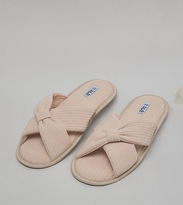 R&B  Shoes - Beige Bedroom Slippers