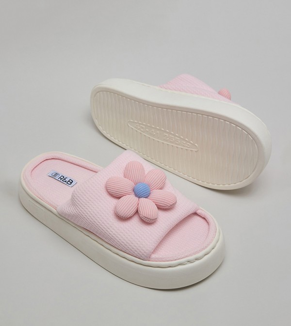 R&B  Shoes - Pink Bedroom Slippers