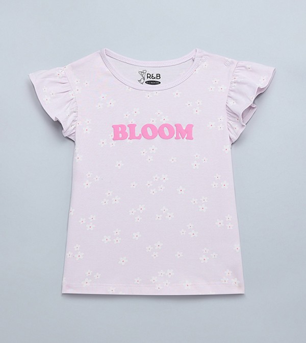 R&B  Clothing - Lilac T-shirts