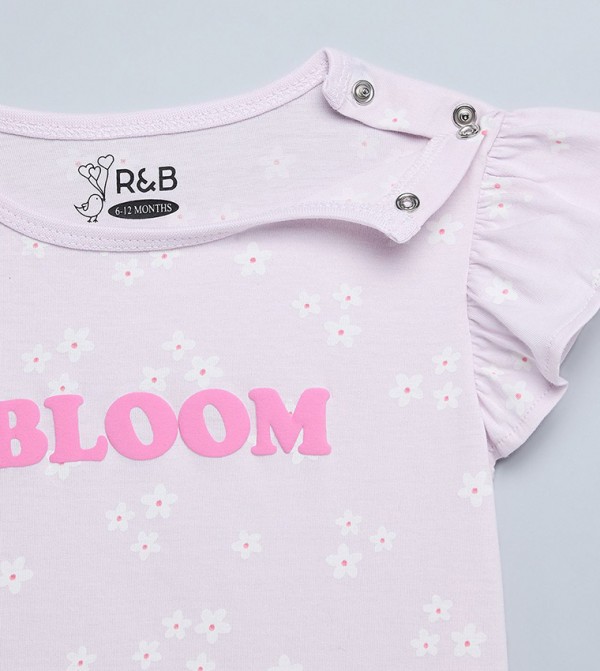 R&B  Clothing - Lilac T-shirts