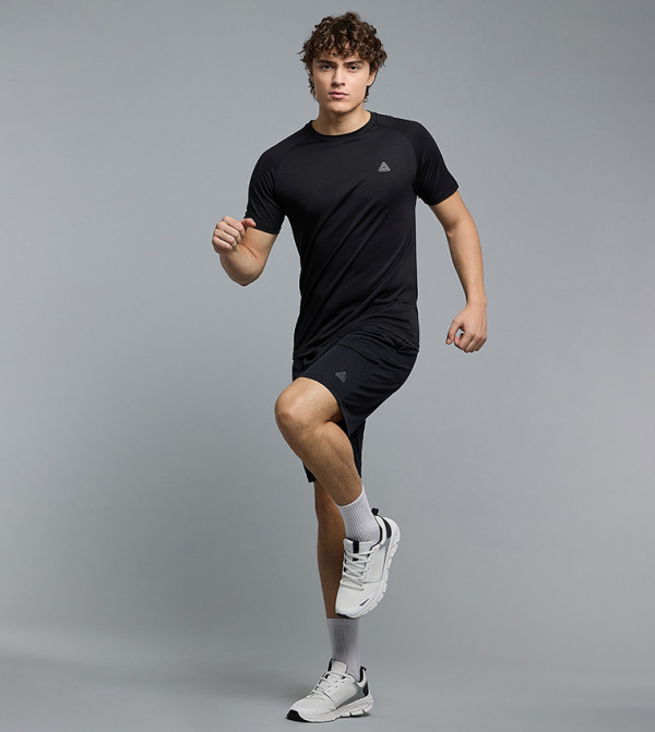 R&B R&B - Black Casual Shorts