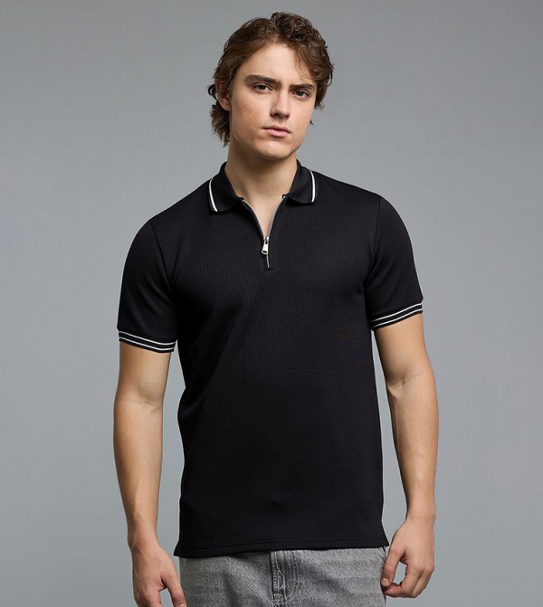 R&B Men - NAVY BLUE Polo T-shirts