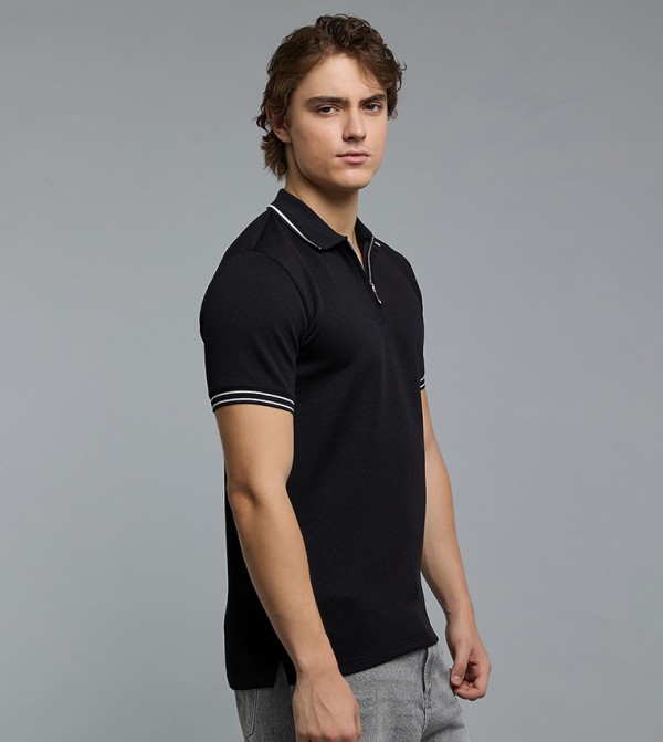 R&B Men - NAVY BLUE Polo T-shirts