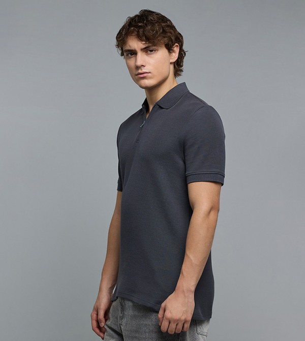 R&B Men - Dark Grey Polo T-shirts