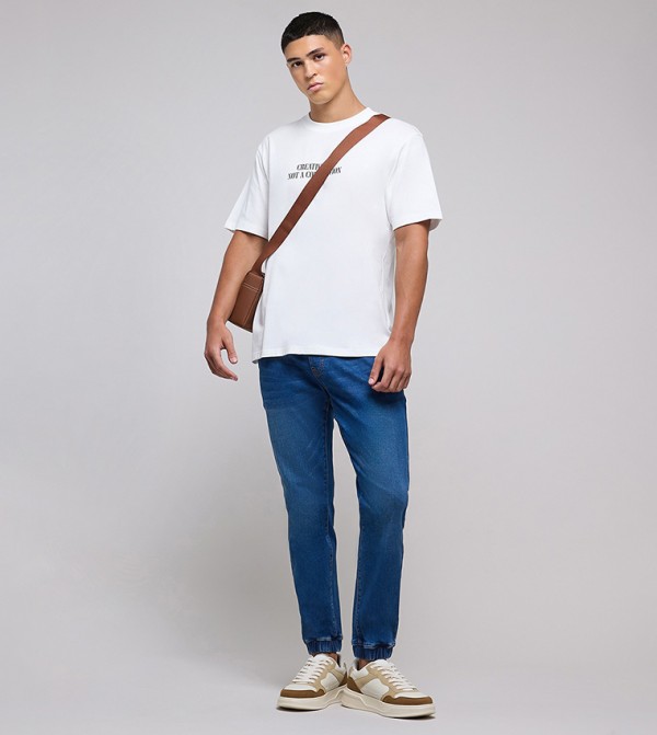 R&B  Clothing - Ivory T-Shirts & Vests