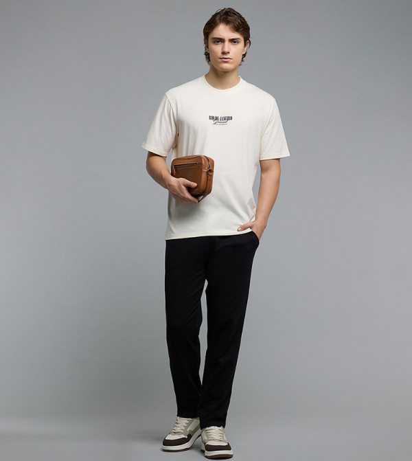 R&B Clothing - Cream T-Shirts & Vests