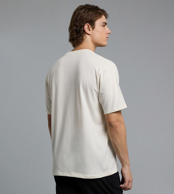 R&B Clothing - Cream T-Shirts & Vests