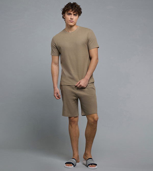 R&B Sleepwear - Brown Tops