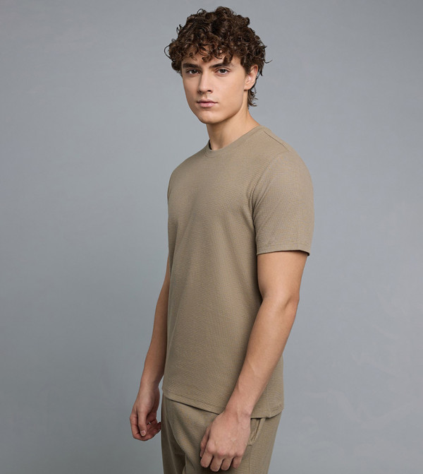 R&B Sleepwear - Brown Tops