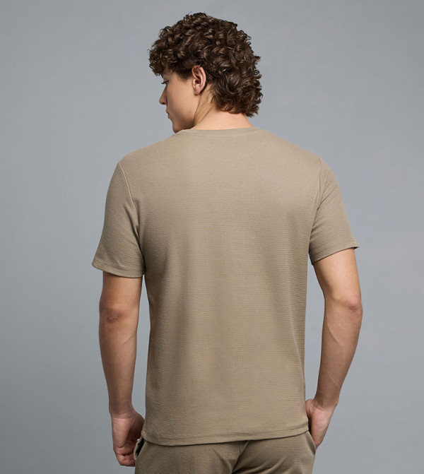 R&B Sleepwear - Brown Tops