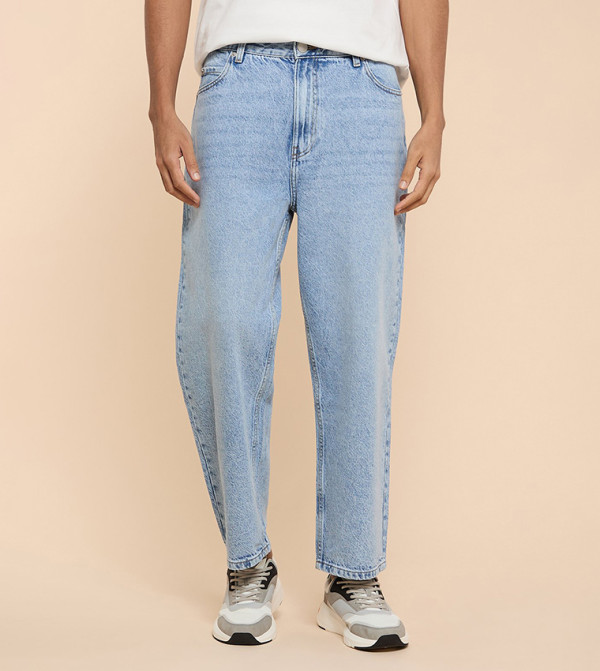 R&B  Jeans - Blue Relaxed Jeans