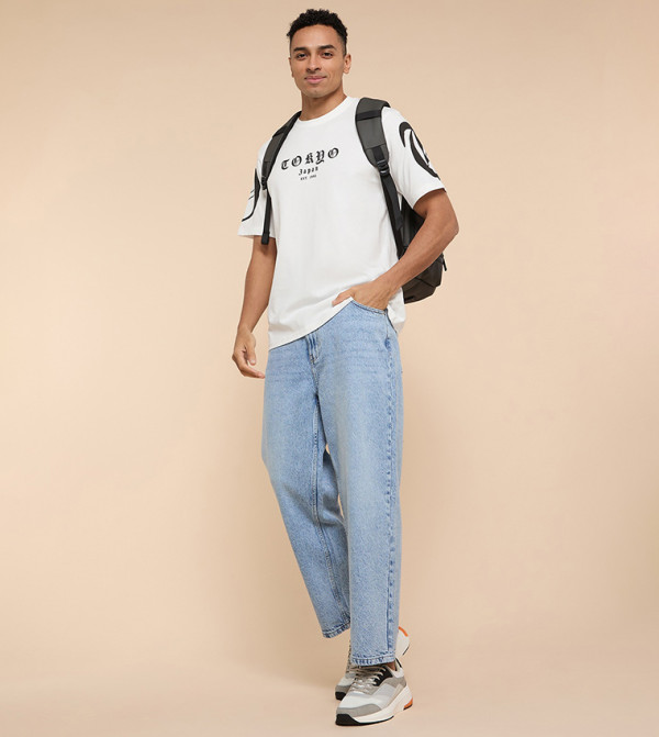 R&B  Jeans - Blue Relaxed Jeans
