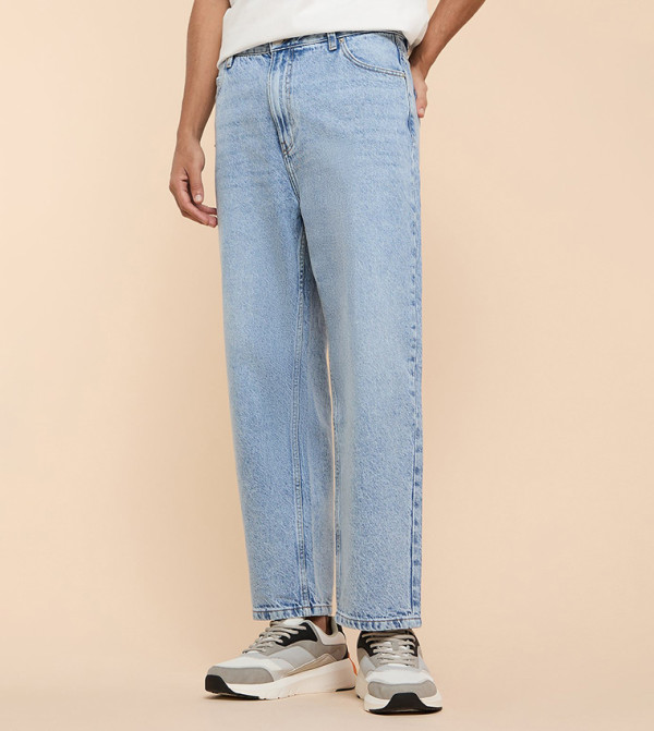 R&B  Jeans - Blue Relaxed Jeans