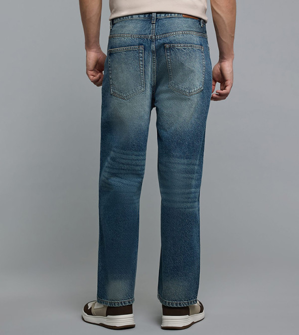 R&B  Jeans - Blue Relaxed Jeans