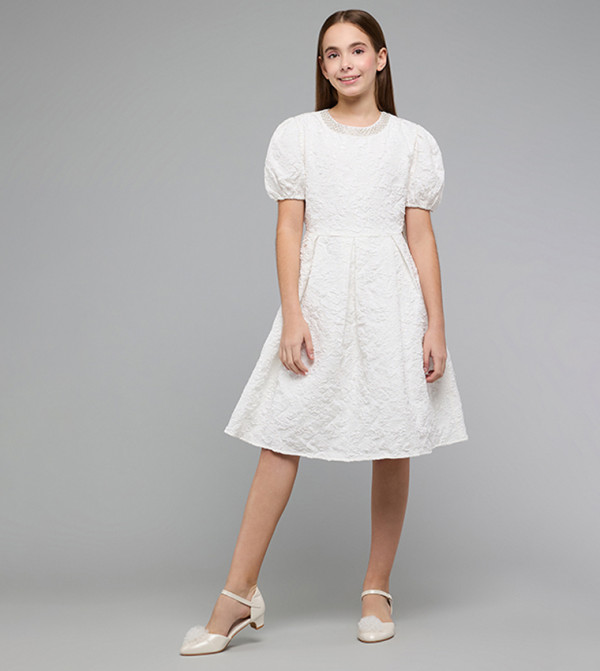 R&B R&B - White Casual Dress