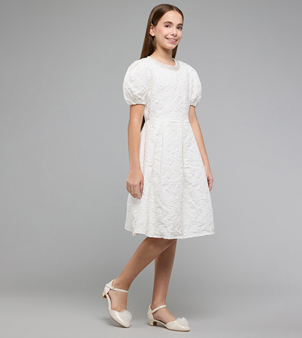 R&B R&B - White Casual Dress