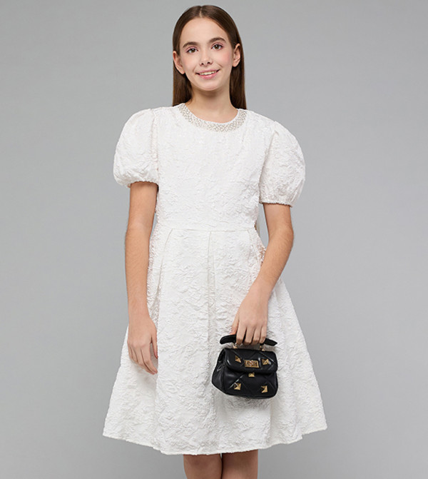 R&B R&B - White Casual Dress