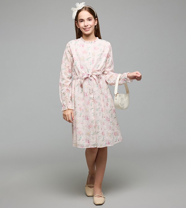 أر آند بي أطفال - بيج فستان كاجوال 