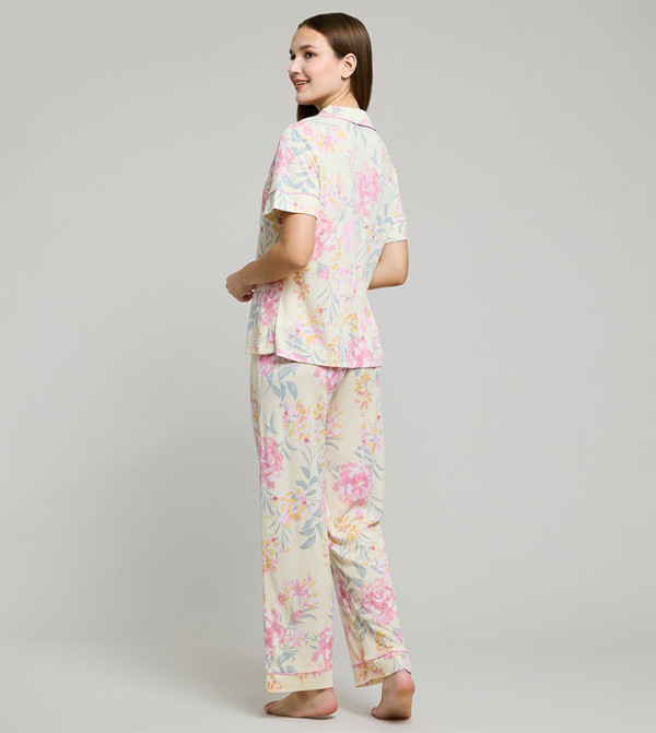 R&B R&B - Light Yellow Pyjama Set