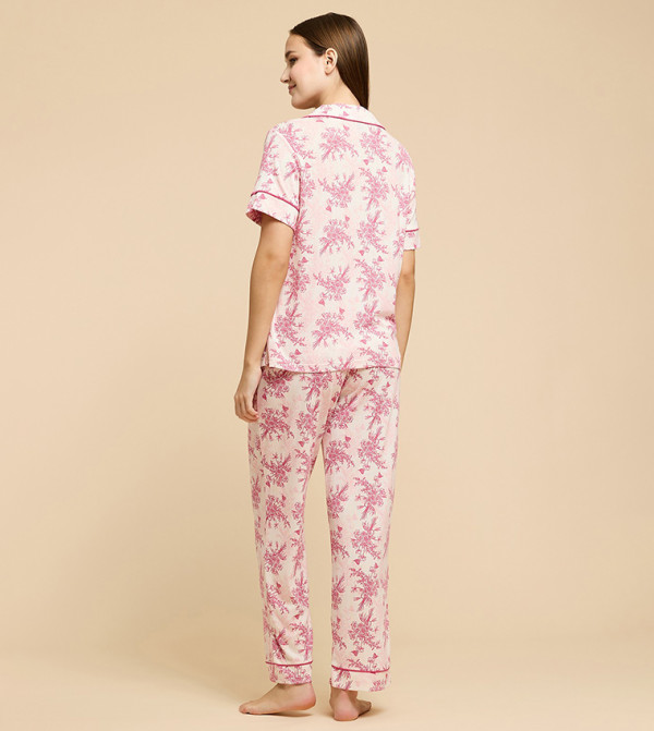 R&B Sleepwears & Loungewears - Pink Pyjama Set