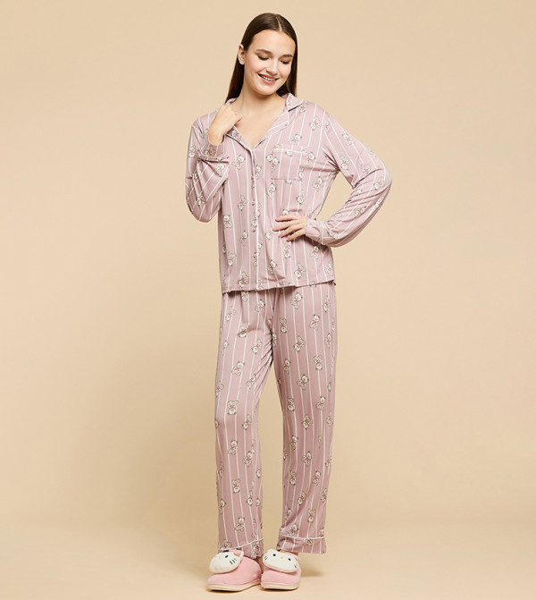 R&B  Clothing - Pink Pyjama Set