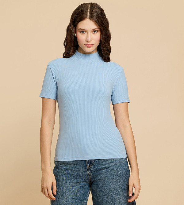 R&B R&B - Blue Casual Tops