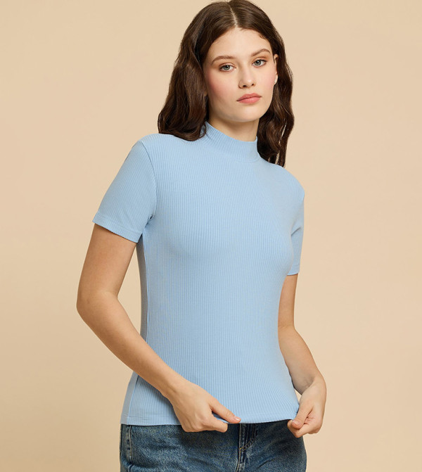 R&B R&B - Blue Casual Tops