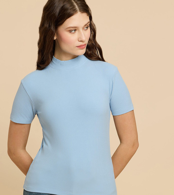 R&B R&B - Blue Casual Tops