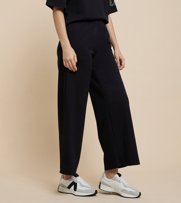 R&B  Clothing - Black Casual Pants