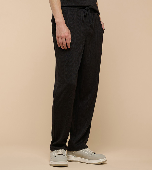 أر آند بي  ملابس - أسود جوغر