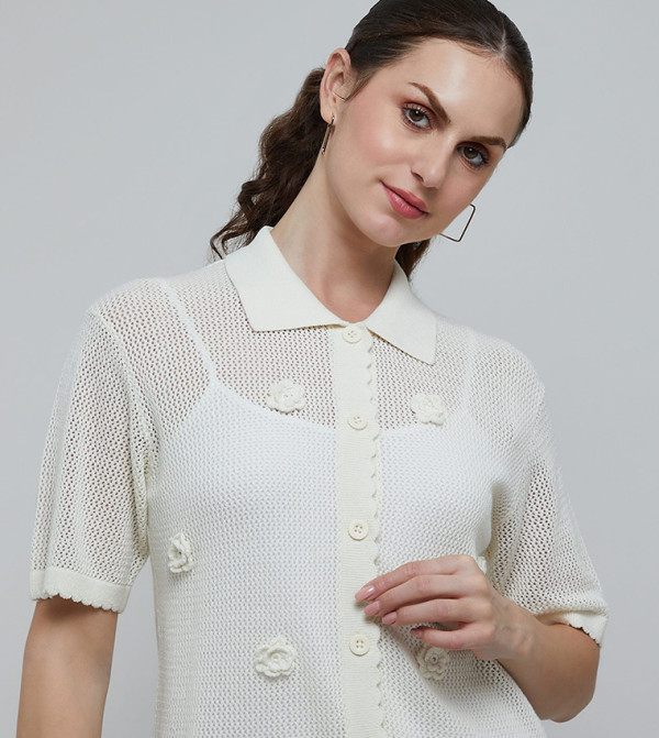 R&B Clothing - Off White Shirts