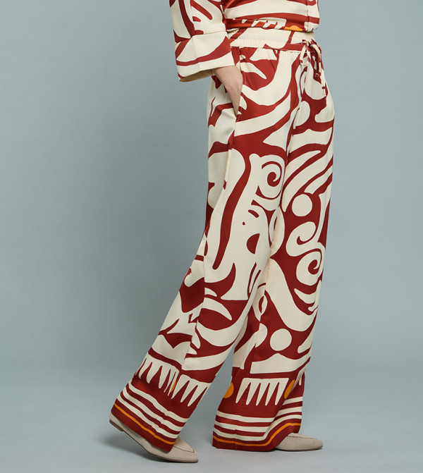 R&B Clothing - Brown Casual Pants