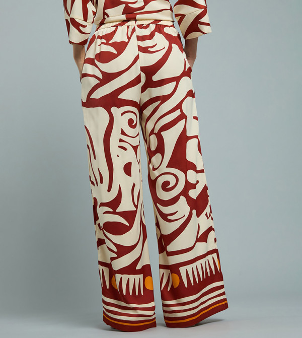 R&B Clothing - Brown Casual Pants