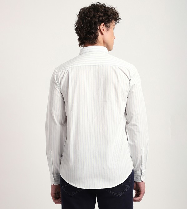 Beverly Hills Polo Club Shirts - White Long Sleeves