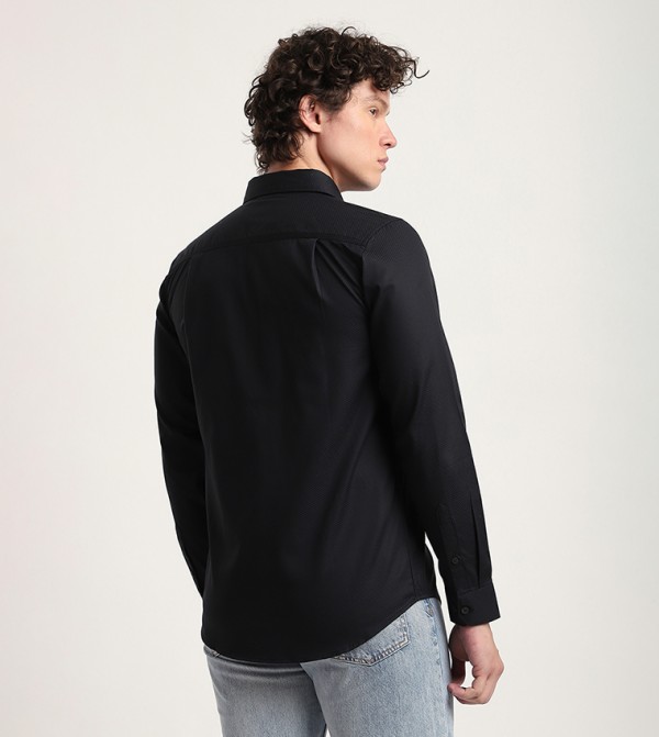 Beverly Hills Polo Club  Shirts - Black Long Sleeves