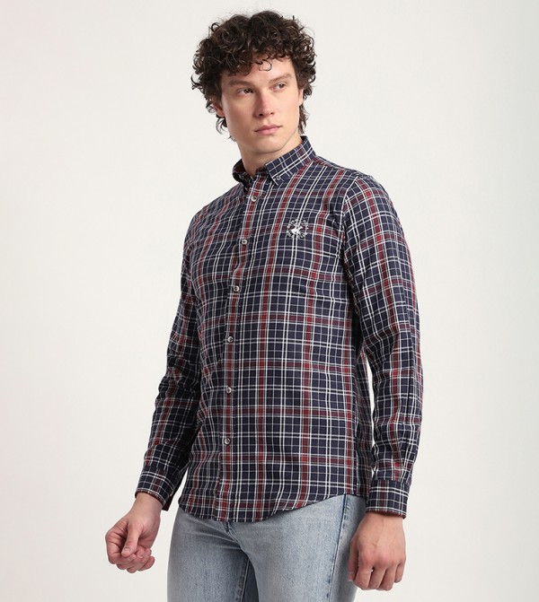 Beverly Hills Polo Club  Casual Shirts - Multi Long Sleeves