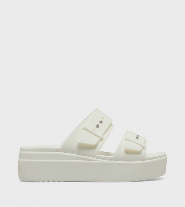 Crocs Crocs - White Flat Sandals