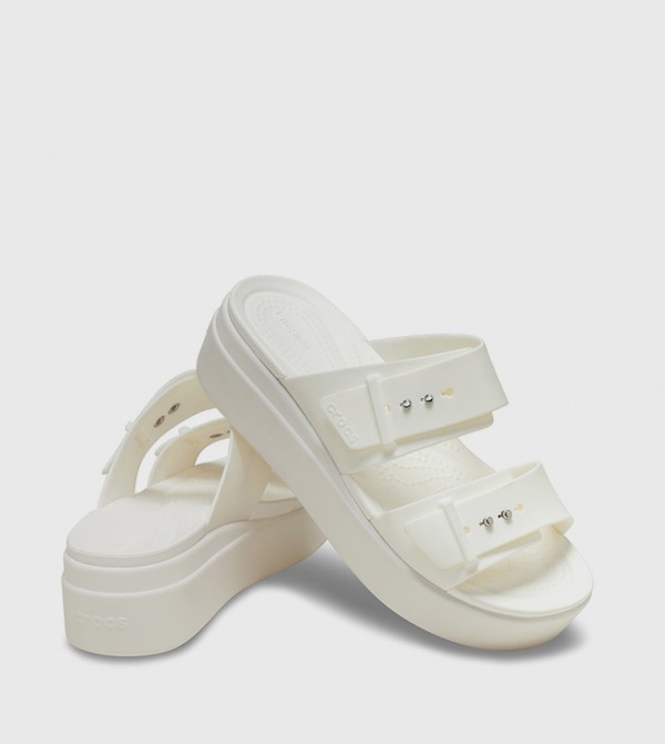 Crocs Crocs - White Flat Sandals