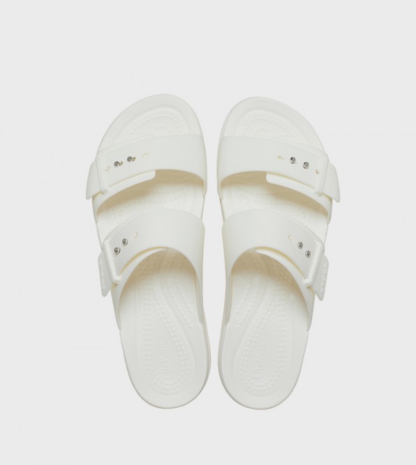 Crocs Crocs - White Flat Sandals