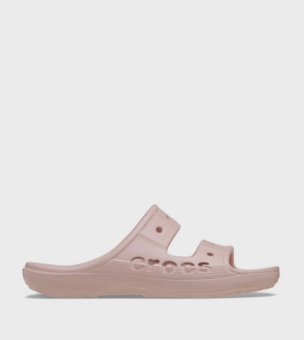Crocs  Flat Sandals - Pink Flat Sandals