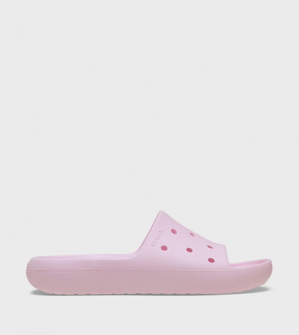 Crocs  Flip flops and Slides - Pink Slides