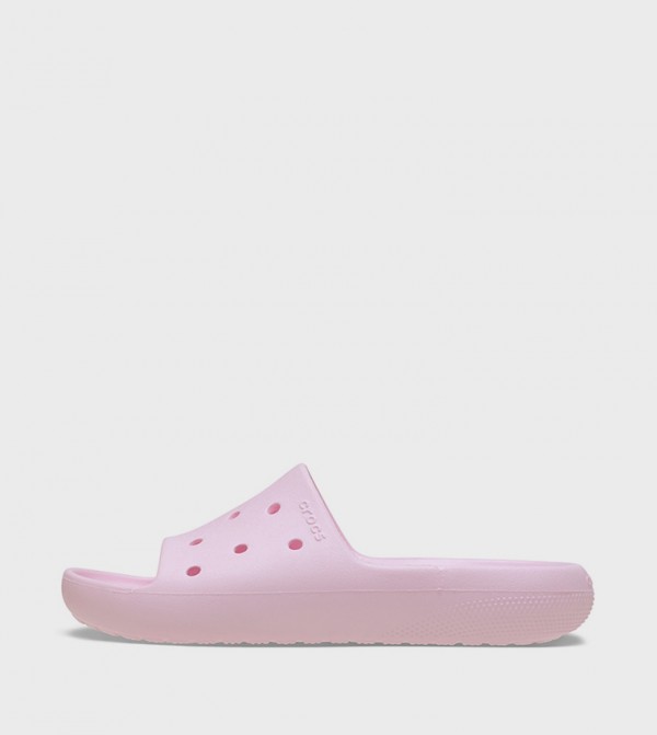 Crocs  Flip flops and Slides - Pink Slides