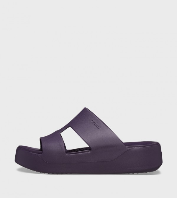 Crocs  - Purple Flat Sandals