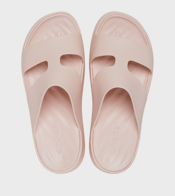 كروكس كروكس - وردي Flat Sandals